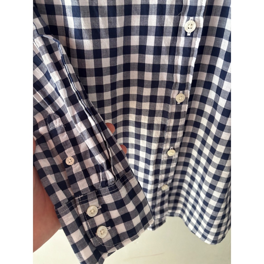 J.Crew Gingham Button Down Classic Preppy Cotton … - image 3